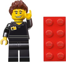 Фото LEGO Minifigures Store Employee (5001622)