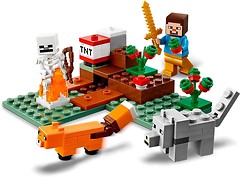 Фото LEGO Minecraft Приключение в тайге (21162)