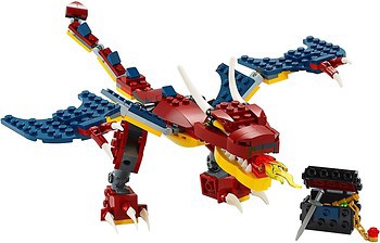 Фото LEGO Creator Вогняний дракон (31102)