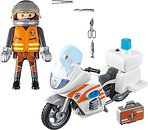 Фото Playmobil City Life Лікар швидкої допомоги на мотоциклі (70051)
