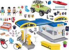Фото Playmobil City Life Заправна станція (70201)