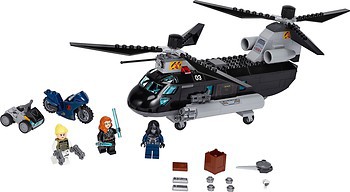 Фото LEGO Marvel Погоня на вертольоті Чорної вдови (76162)