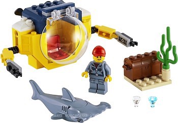 Фото LEGO City Океан міні-підводний човен (60263)