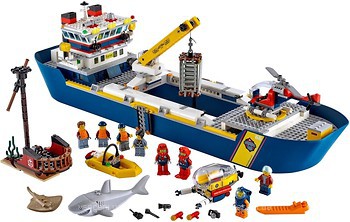Фото LEGO City Океан дослідницьке судно (60266)