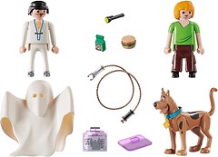 Фото Playmobil Scooby-Doo Скубі та Шеггі з примарою (70287)