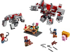 Фото LEGO Minecraft Битва за червоний пил (21163)