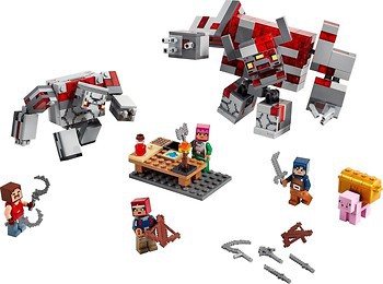 Фото LEGO Minecraft Битва за красную пыль (21163)