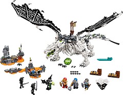 Фото LEGO Ninjago Дракон чародія-скелета (71721)
