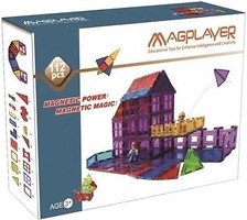 Фото Magplayer Магнітний конструктор 112 елементів (MPL-112)