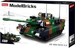 Фото Sluban Model Bricks Леопард 2A5 (M38-B0839)
