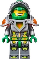 Фото LEGO Nexo Knights Aaron - Flat Silver Visor (nex025)