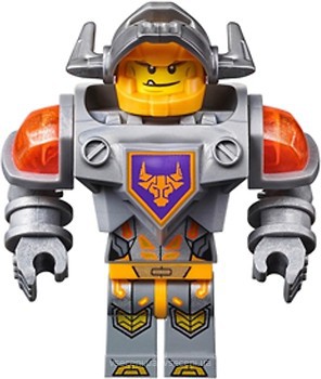 Фото LEGO Nexo Knights Axl - Flat Silver Torso (nex007)