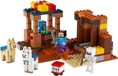 Фото LEGO Minecraft Торговая точка (21167)