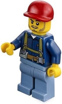 Фото LEGO City Miner - Shirt with Harness and Wrench (cty0333)