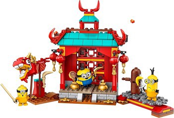 Фото LEGO Minions Бійці кунг-фу (75550)