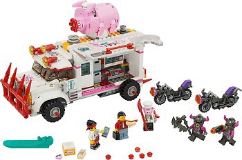 Фото LEGO Monkie Kid Вантажівка-кафе Пігсі (80009)