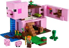 Фото LEGO Minecraft Дом-свинья (21170)