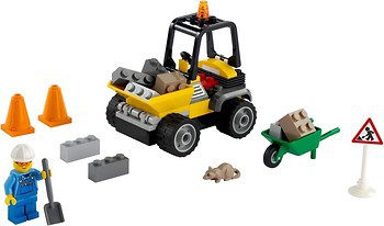 Фото LEGO City Автомобіль для дорожніх робіт (60284)