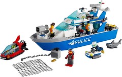 Фото LEGO City Катер поліцейського патруля (60277)