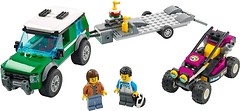 Фото LEGO City Перевозчик гоночных багги (60288)