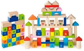 Фото Viga Toys Алфавіт і числа (50288)