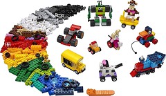 Фото LEGO Classic Кубики и колеса (11014)