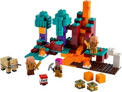 Фото LEGO Minecraft Искаженный лес (21168)