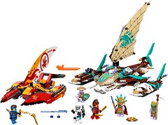 Фото LEGO Ninjago Морська битва на катамарані (71748)