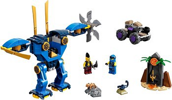Фото LEGO Ninjago Електричний робот Джея (71740)