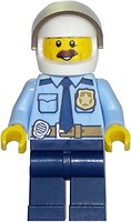 Фото LEGO City Police - City Shirt with Dark Blue Tie and Gold Badge (cty0703)