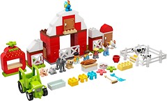 Фото LEGO Duplo Фермерський трактор будиночок і тварини (10952)