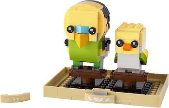 Фото LEGO BrickHeadz Хвилястий папужка (40443)