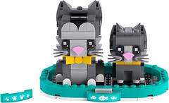 Фото LEGO BrickHeadz Короткошерсті коти (40441)