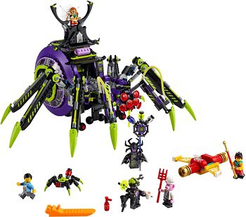 Фото LEGO Monkie Kid База арахноідов Королеви Павуків (80022)