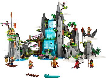 Фото LEGO Monkie Kid Легендарная Цветочно-фруктовая гора (80024)