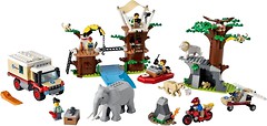 Фото LEGO City Рятувальний табір дикої природи (60307)
