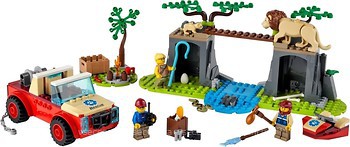 Фото LEGO City Спасательный внедорожник для зверей (60301)