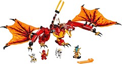 Фото LEGO Ninjago Атака вогняного дракона (71753)