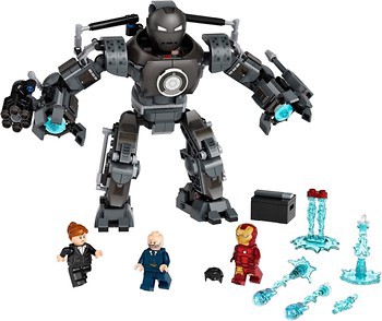 Фото LEGO Marvel Залізний чоловік Залізний торговець свавіллям (76190)