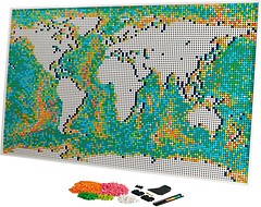 Фото LEGO Art Мапа світу (31203)