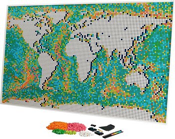 Фото LEGO Art Карта мира (31203)
