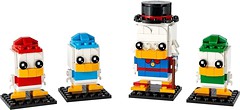 Фото LEGO BrickHeadz Скрудж Макдак Хьюи Дьюї і Луї (40477)