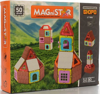 Фото Limo Toy Magnistar Магнітний конструктор (LT7003)