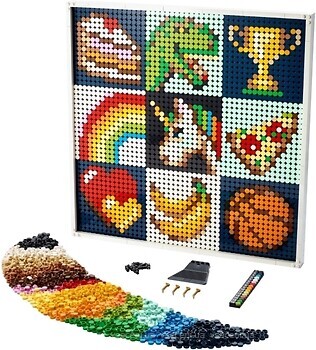 Фото LEGO Art Творческий проект: создаем вместе (21226)