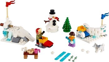 Фото LEGO Гра в сніжки (40424)