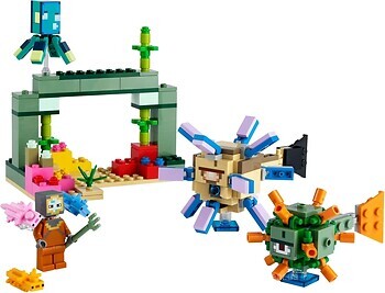 Фото LEGO Minecraft Битва зі сторожем (21180)