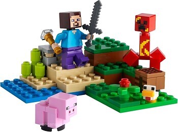 Фото LEGO Minecraft Засідка Кріпера (21177)