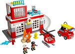 Фото LEGO Duplo Пожежна частина і гелікоптер (10970)