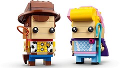 Фото LEGO BrickHeadz Вуди и Бо Пип (40553)