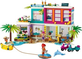 Фото LEGO Friends Пляжний будинок для відпочинку (41709)